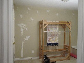 Dandelion Blowing in the Wind Vinyl Wall Decal