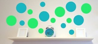 Seeing Spots Solid Circle Wall Decals Two Sizes