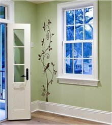 Selena Tree with Bird Vinyl Wall Decal Sticker