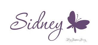 Door Size Butterfly Name Decal