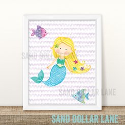 Blonde Mermaid Little Mermaids Collection